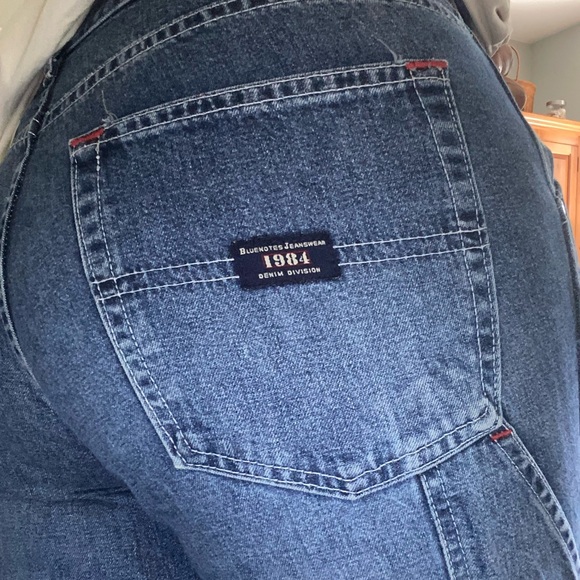 Vintage 2000’s Bluenotes Hip Hugger Painter Jeans - Picture 5 of 6